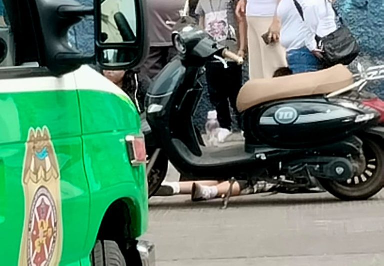 Dos adolescentes heridas al derrapar su motocicleta en Zamora