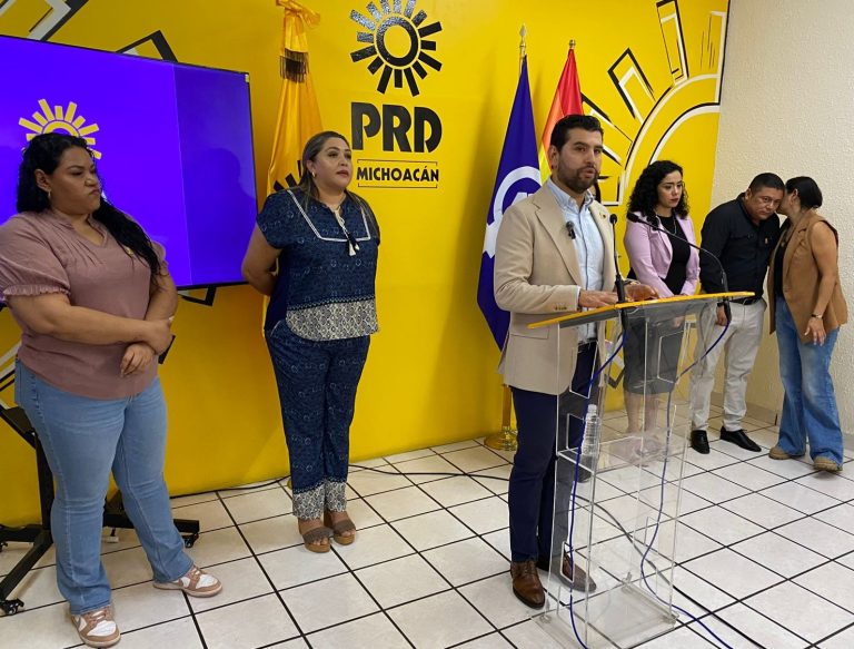 Reconoce PRD Michoacán vacío de comités en Tierra Caliente por inseguridad y apatía