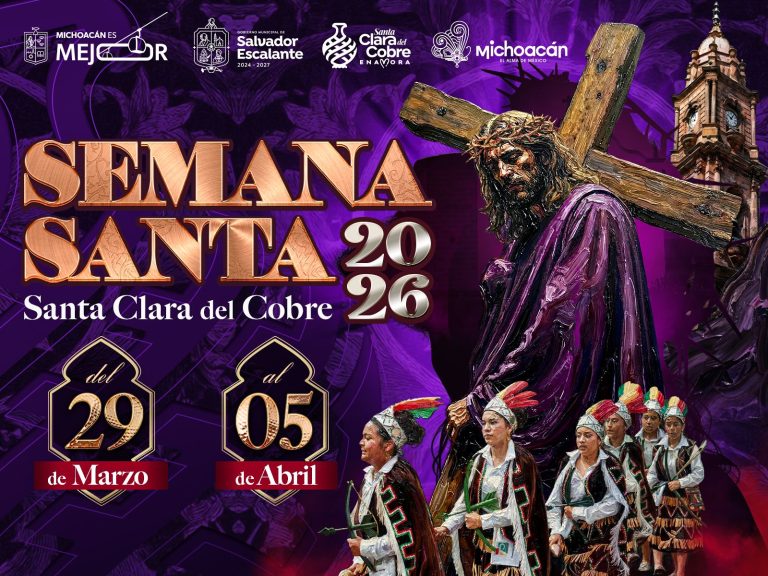 Santa Clara del Cobre prepara actividades culturales para la Semana Santa