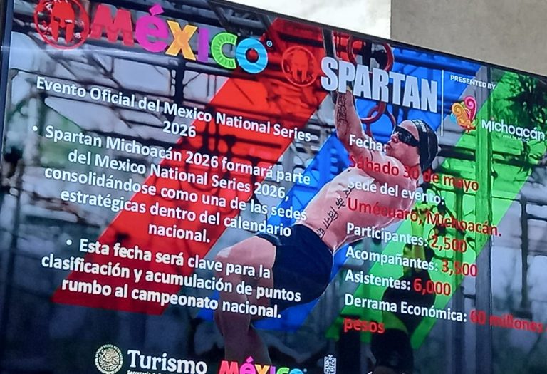 Anuncian el Spartan 2026 para “desestacionalizar” el turismo deportivo en Michoacán