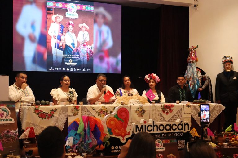 Tingambato se llenará de color con su Feria del Geranio