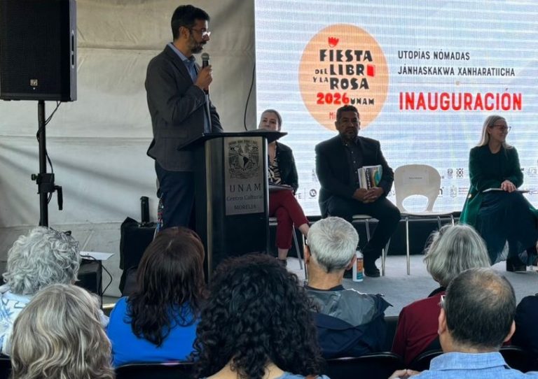 Arrancó la XIII Fiesta del Libro y la Rosa Michoacán 2026 “Utopías Nómadas”