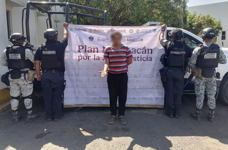 Detienen a hombre con droga sintética en Zamora