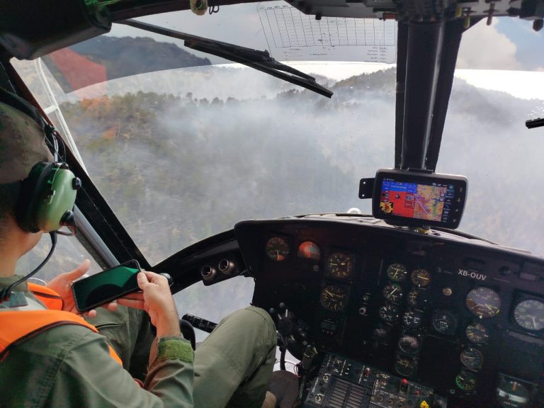 Controlan incendio en Nuevo Urecho, aún no está liquidado