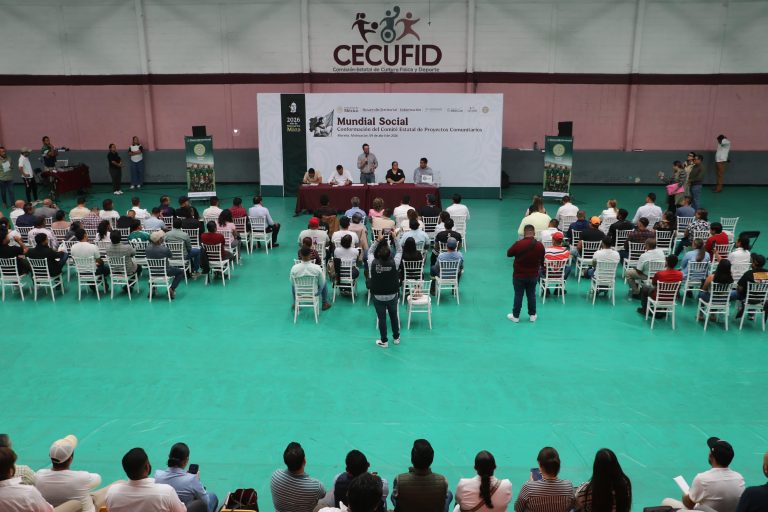 Listo, comité para fortalecer infraestructura deportiva rumbo al Mundial Social