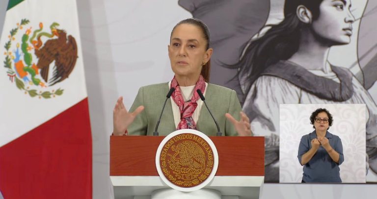 Confirma presidenta Sheinmbun ficha roja de Interpol para capturar a Silvano Aureoles