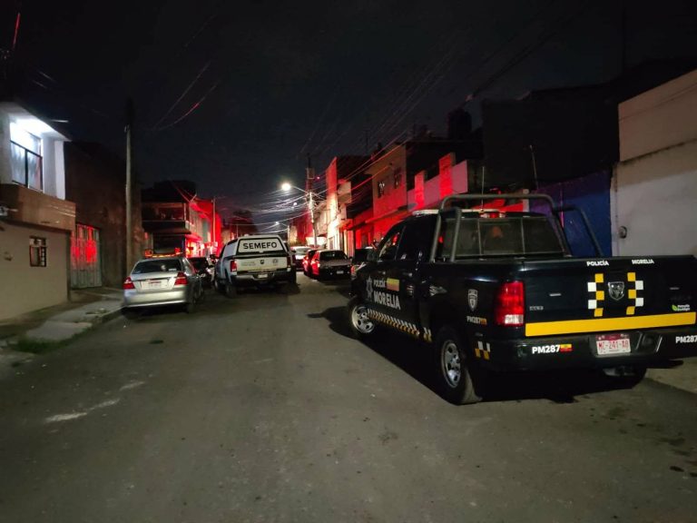 Balean a una persona en la colonia Profesor Jesús Romero Flores, Morelia