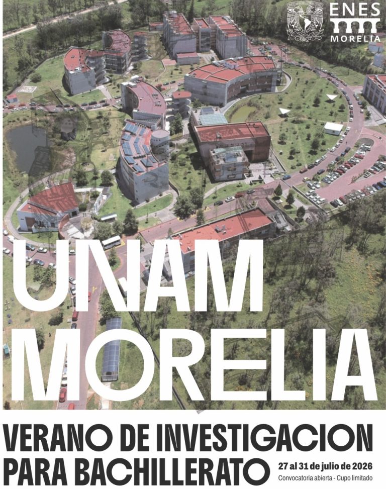 Invita UNAM Morelia a jóvenes de bachillerato a su Verano de Investigación
