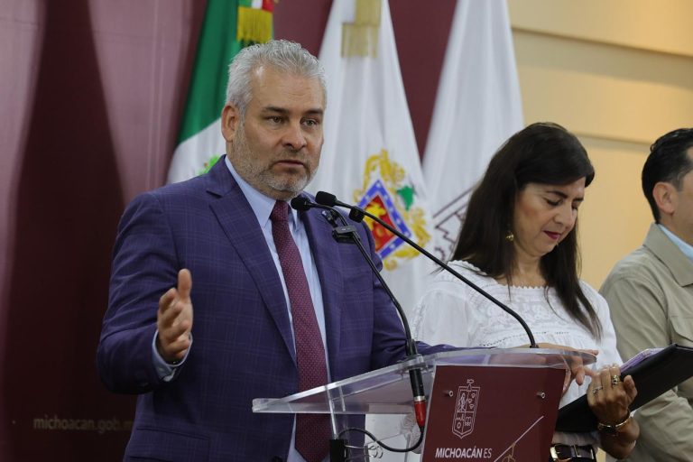 Pobladores de Arantepacua tienen la libertad de manifestación, asegura gobernador