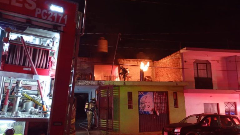 Incendio de domicilio deja un muerto en la colonia Gustavo Díaz Ordaz, Morelia