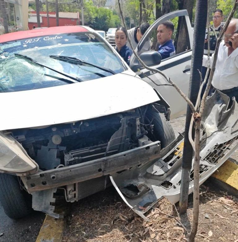 Se registran dos choques vehiculares en diferentes puntos de Morelia