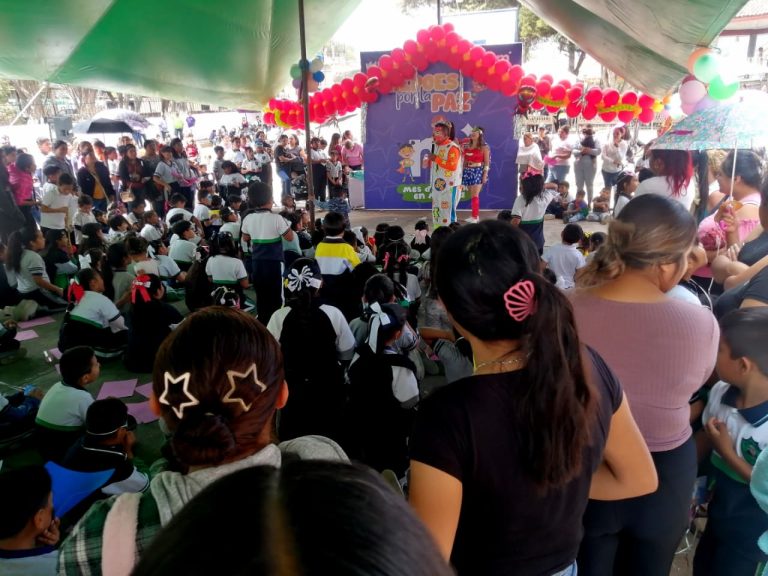 Celebra DIF Morelia a la niñez con alegría y valores en festivales “Héroes por la Paz”