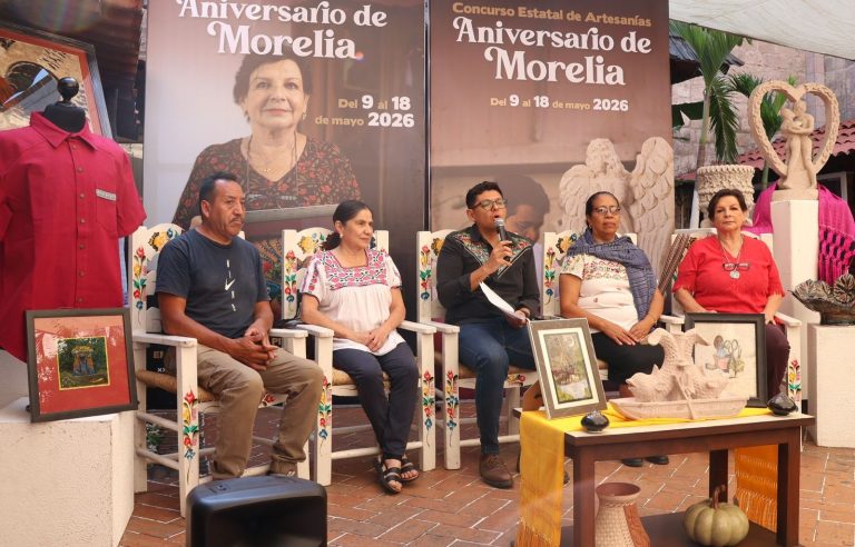 Premiará a 60 personas artesanas en concursos estatales por aniversario de Morelia