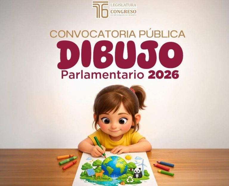 Convoca Congreso a niños de comunidades indígenas a concurso de dibujo 2026