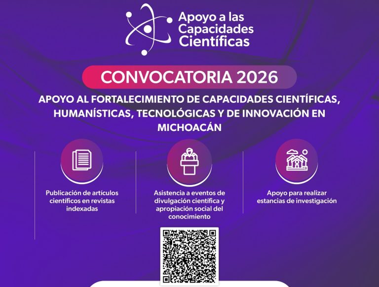 Lanza ICTI convocatoria para fortalecer el talento científico de Michoacán
