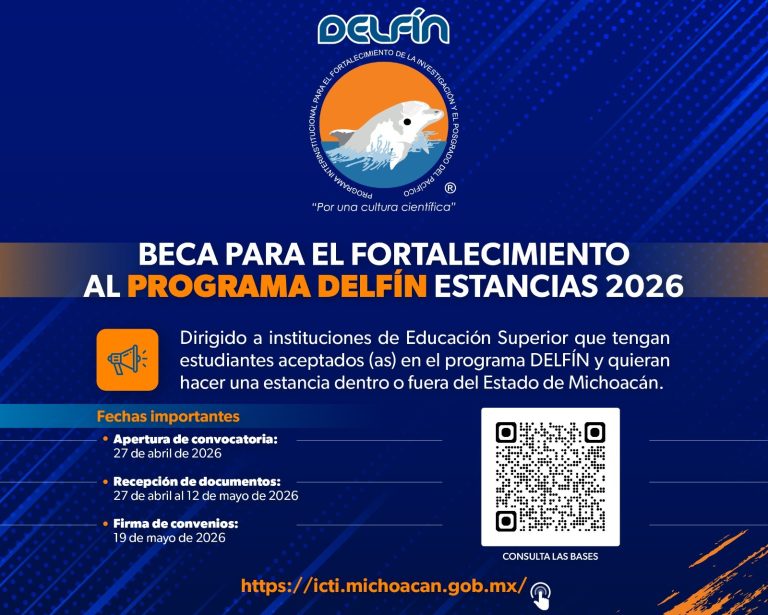 Abren convocatoria de apoyo para estancias de investigación científica