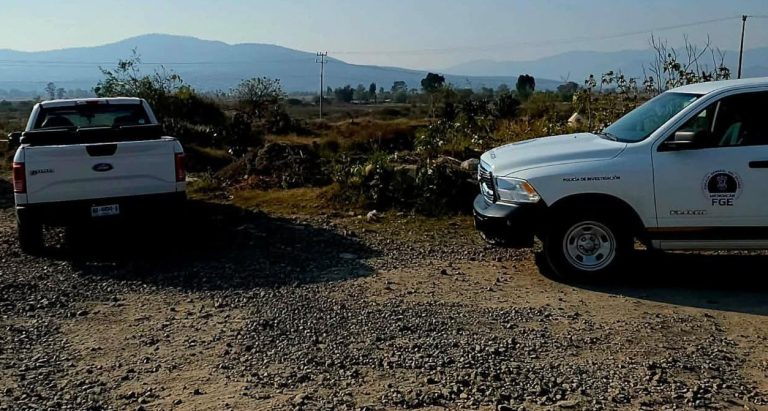 Acribillan a un hombre y abandonan su cuerpo en camino rural de Turicato