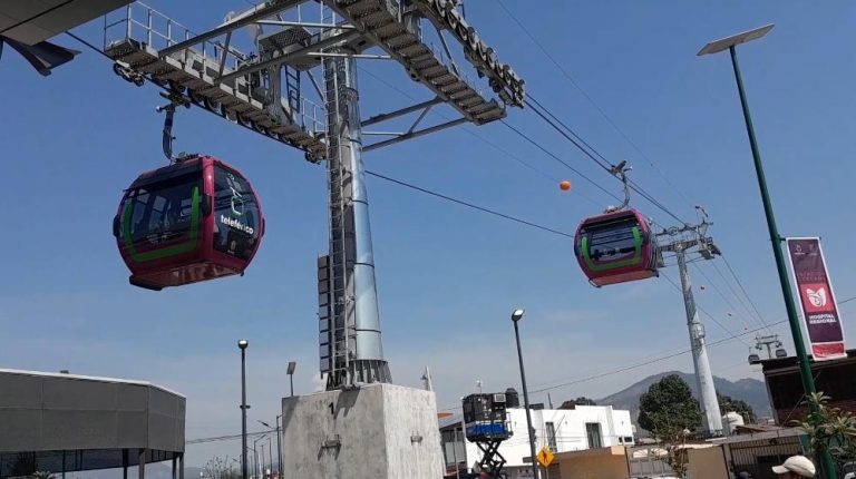 En inauguración de teleférico en Uruapan, alcaldesa pide seguridad