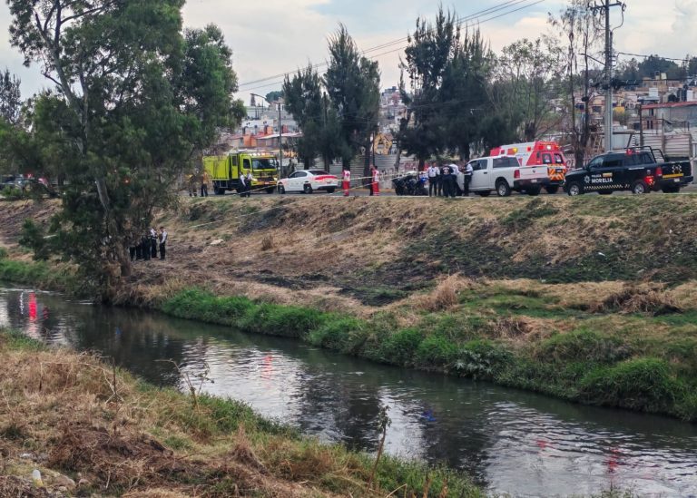 Hombre hallado muerto en el Río Grande de Morelia estaba desaparecido desde marzo