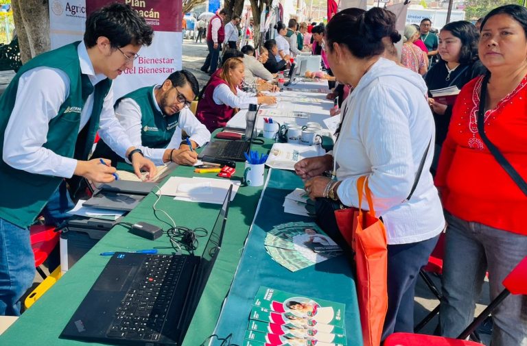 Se realiza la Feria del Bienestar en Tarímbaro