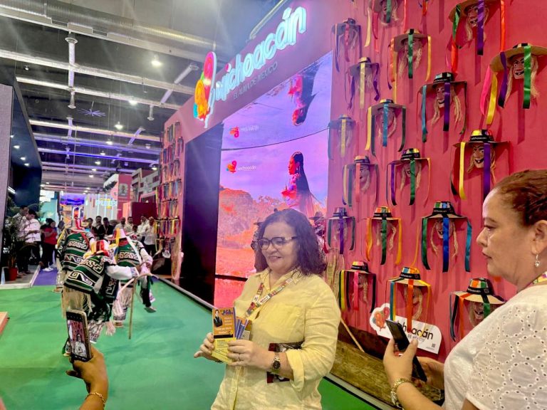 Michoacán proyecta su riqueza cultural en la edición 50 del Tianguis Turístico México