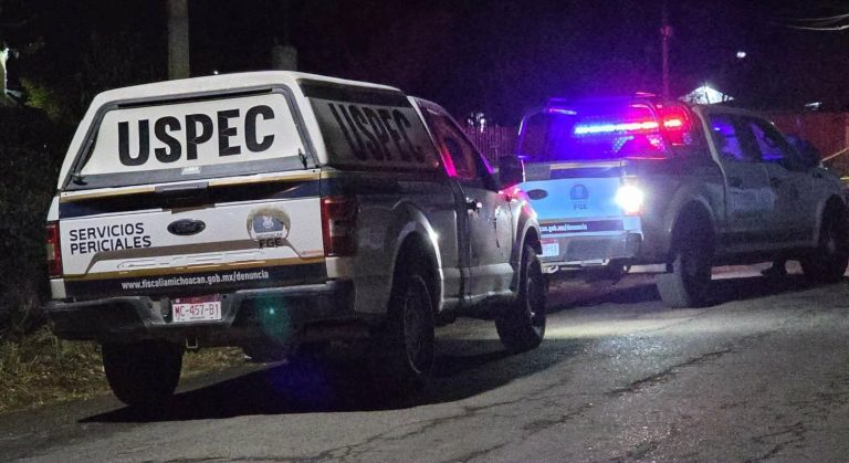 Hallan a hombre asesinado en la colonia Tzindurio Norte, al poniente de Morelia