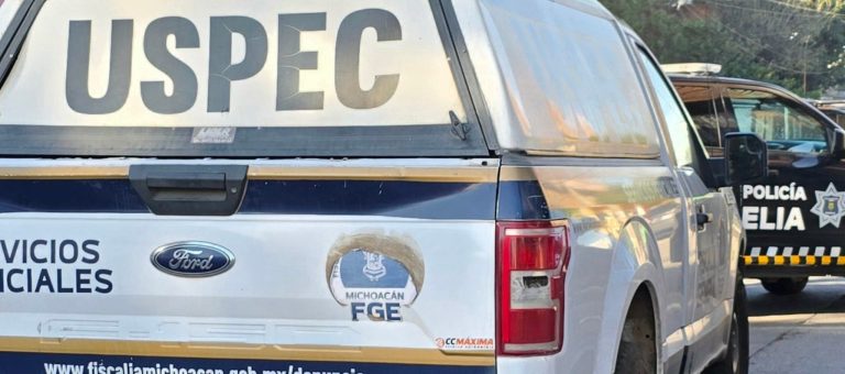 Hallan a hombre ejecutado en la colonia Plan de La Garita, en Morelia 