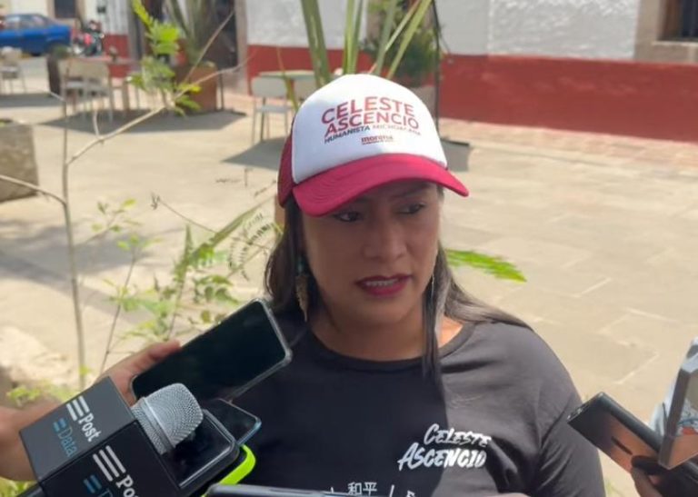 Celeste Ascencio interpondrá quejas contra morenistas que ya están en precampaña en Michoacán
