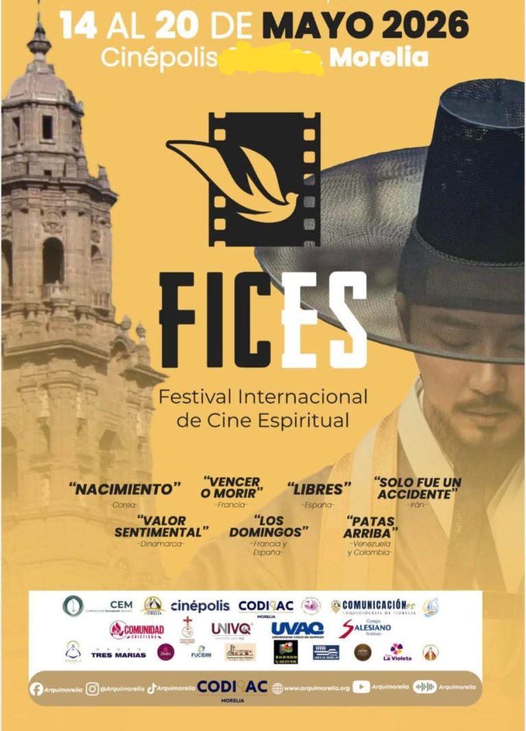 Viene el Festival Internacional de Cine Espiritual del 14 al 20 de mayo