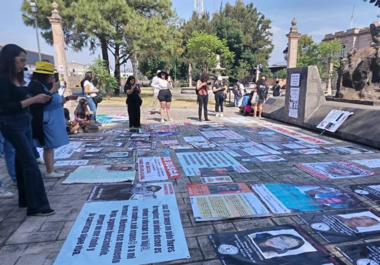 “¡Presente!”: madres buscadoras toman las calles de Morelia en un 10 de mayo sin festejos