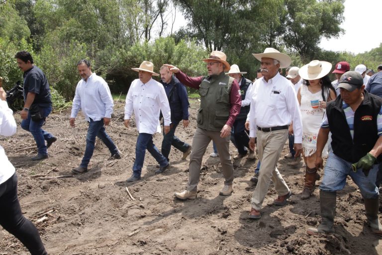 Avanza limpieza de canales en el lago de Pátzcuaro; empleos temporales devuelven su vida: Bedolla