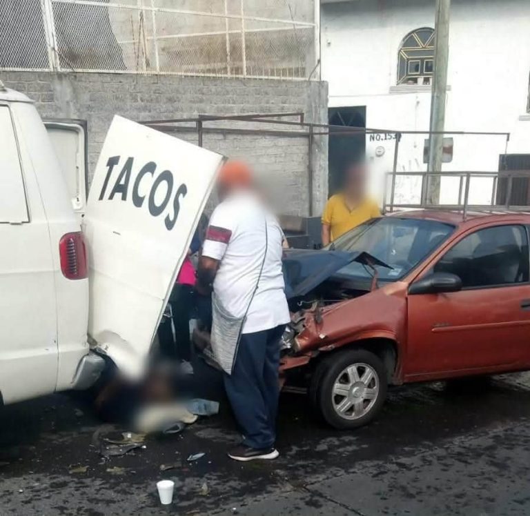 Automovilista atropella a taquero en la colonia Loma Libre, Morelia