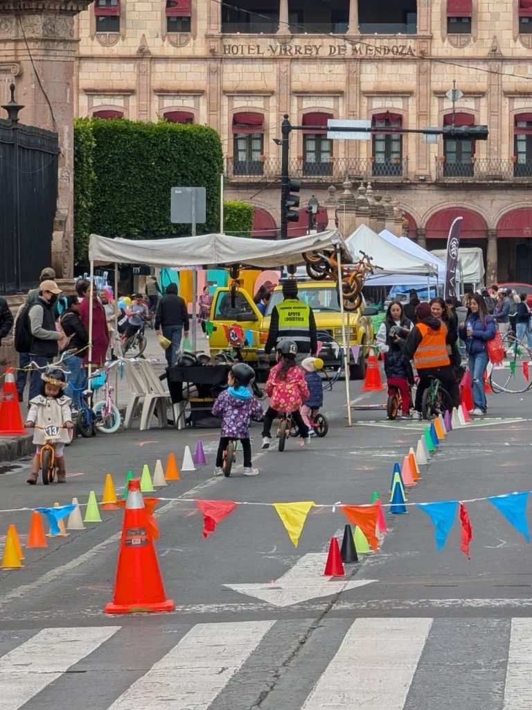 En el marco del Día Mundial de la Bicicleta, Morelia fortalece la Biciescuela de la Ciclovía Dominical