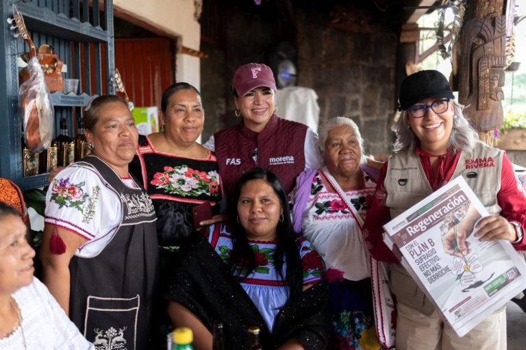 Fabiola Alanís desde Pátzcuaro: Morena seguirá en las calles, en las plazas y con la organización del pueblo