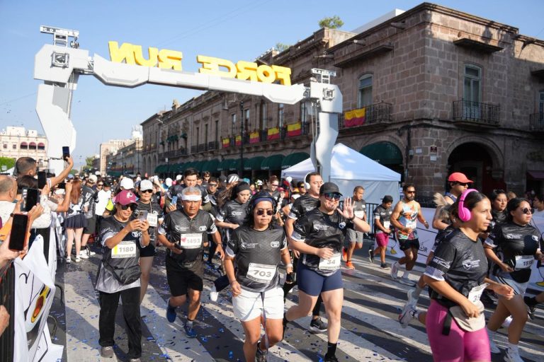 Éxito total: más de 2 mil participantes se suman a la Force Run 2026 contra las adicciones