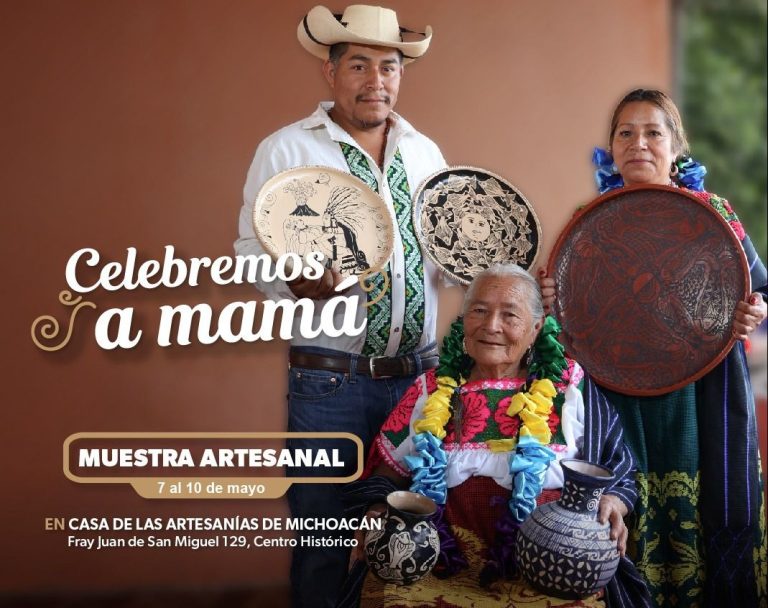 Anuncia muestra artesanal por el Día de las Madres
