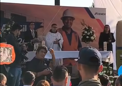 “El Caballito” se llena de fe obrera: mil trabajadores celebran la Santa Cruz
