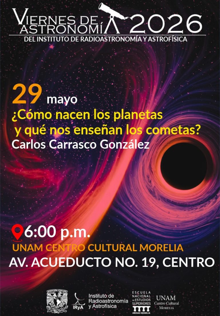 Los cometas son como mensajes en botellas: UNAM Morelia
