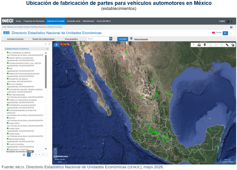Presentan la versión más reciente del Directorio Estadístico Nacional de Unidades Económicas
