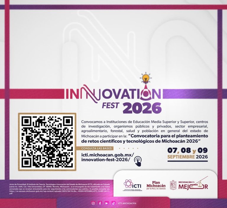 Convocan a sectores productivos a plantear retos tecnológicos para el Innovation Fest