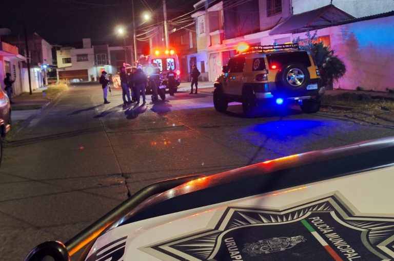 Hombre grave, tras ser baleado en Uruapan