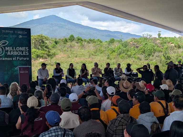 Inicia reforestación en el estado con 10.5 millones de árboles