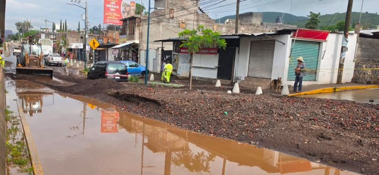 «Mantienen atención en el Paso Catrinas» tras lluvias atípicas en Morelia