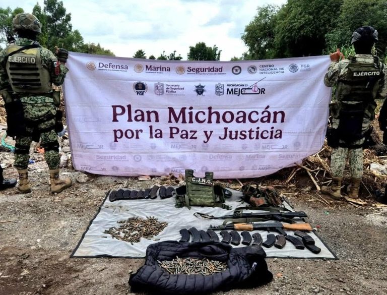 Militares y GN repelen agresión armada en Queréndaro; hay dos detenidos