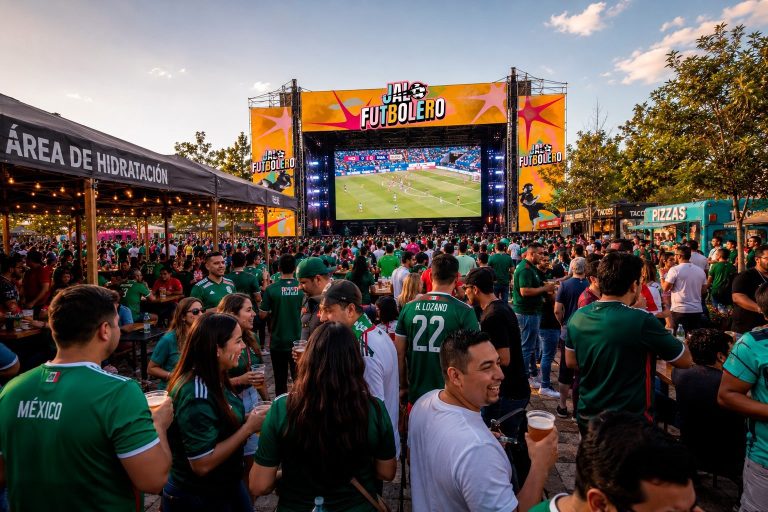Se transmitirán todos los partidos de la Copa Mundial en pantallas gigantes en el Ceconexpo