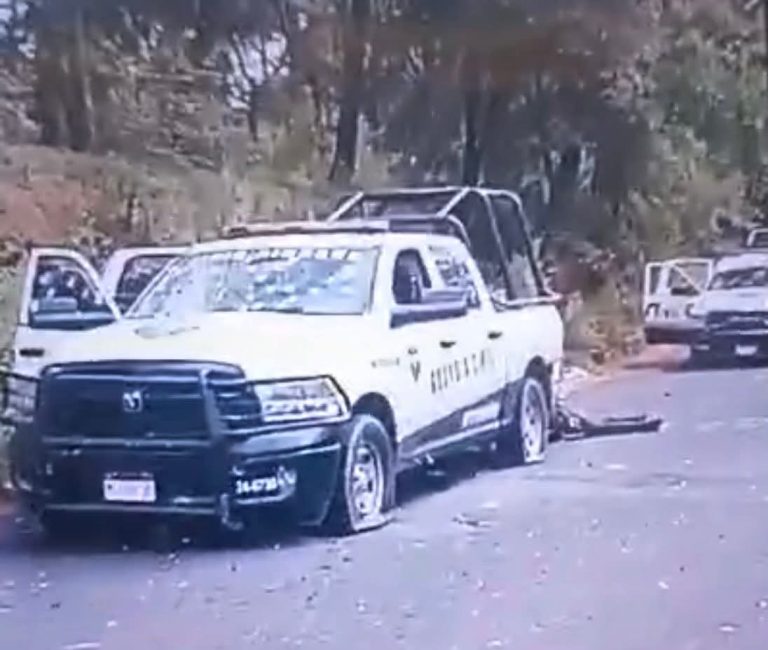 Acuerda  Gobernador coordinación con Harfuch para atender emboscada a policías