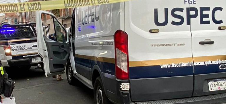 Hallan a hombre asesinado a balazos en la colonia 18 de Marzo, en Morelia