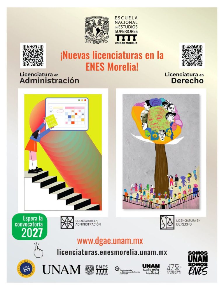 UNAM abre dos nuevas carreras en campus Morelia para próximo ciclo escolar