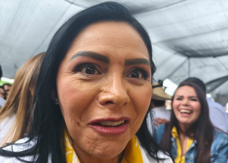 No descarta Araceli Saucedo liderar el PRD Michoacán