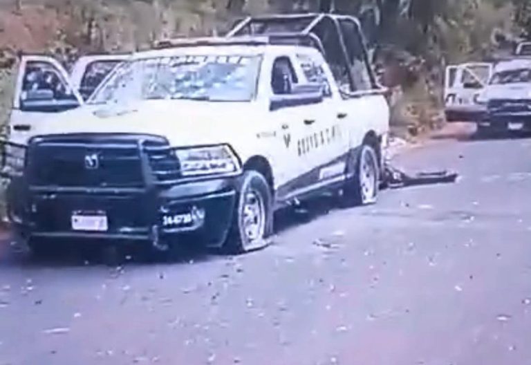 Extraoficial: cinco policías muertos y al menos seis heridos tras emboscada en la región Nahuatzen